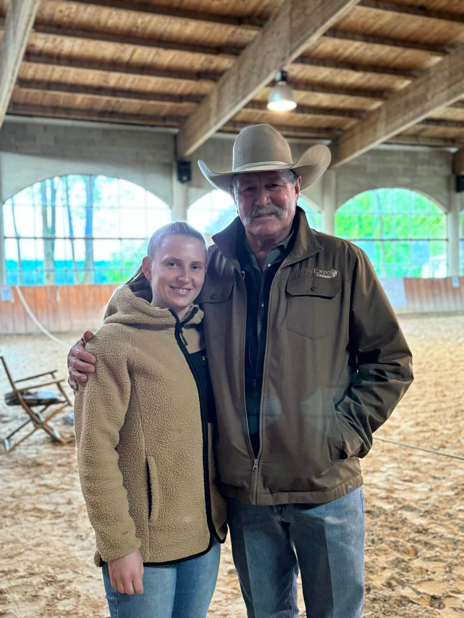 Alissa Heinke mit Pat Parelli, Natural Horsemanship